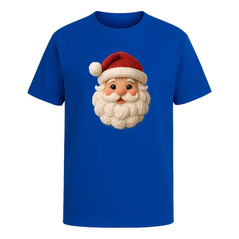 Playera Santa Tipo Knit Cute Navideña Kawaii Regalo Infantil