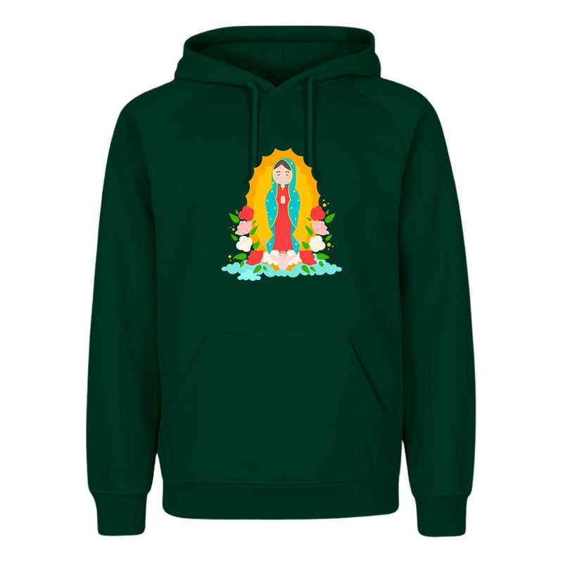 Sudadera Virgen De Guadalupe Mexicana Católica Infantil