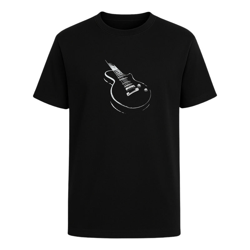 Playera "Guitarra Eléctrica" Rock Vintage - Hombre