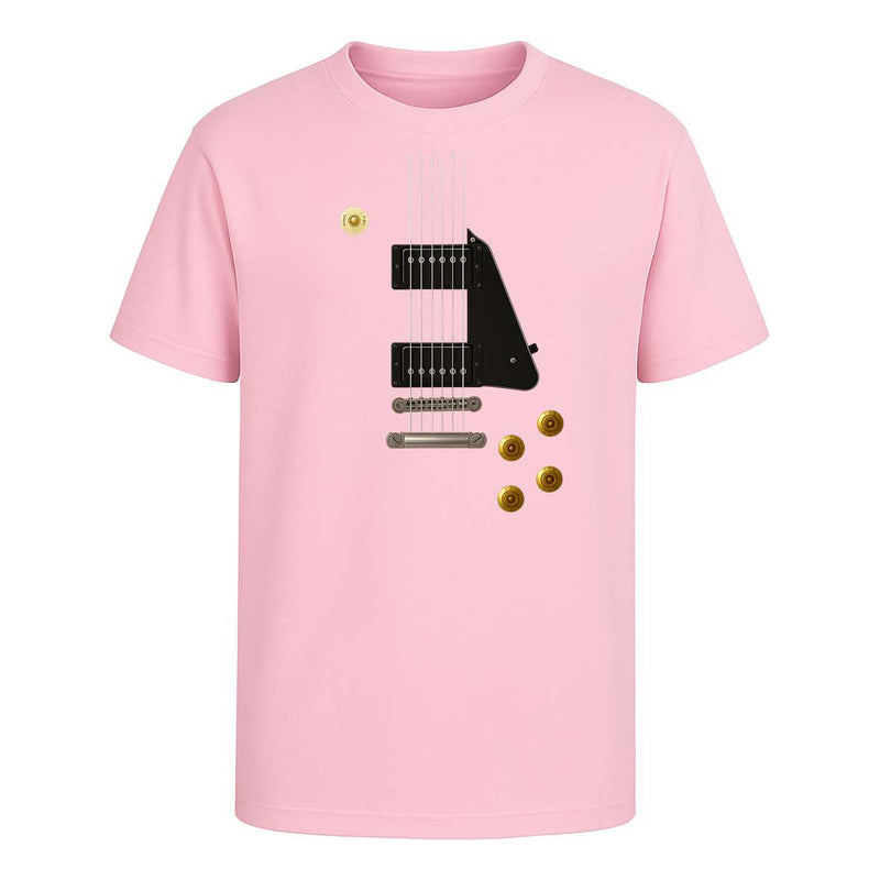 Playera "Guitarra Eléctrica" Rock Metal - Hombre