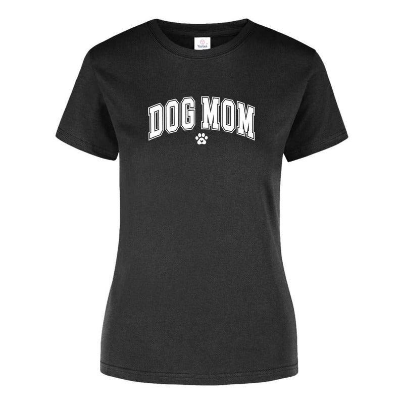Playera "Dog Mom" Frase - Dama