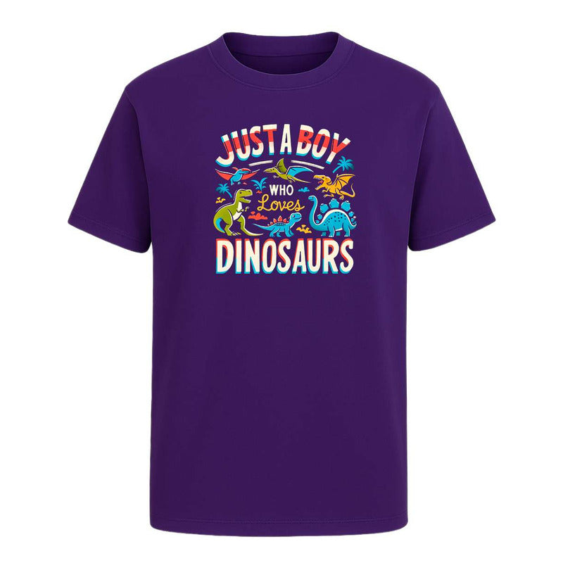 Playera Fan De Dinosaurios - Infantil