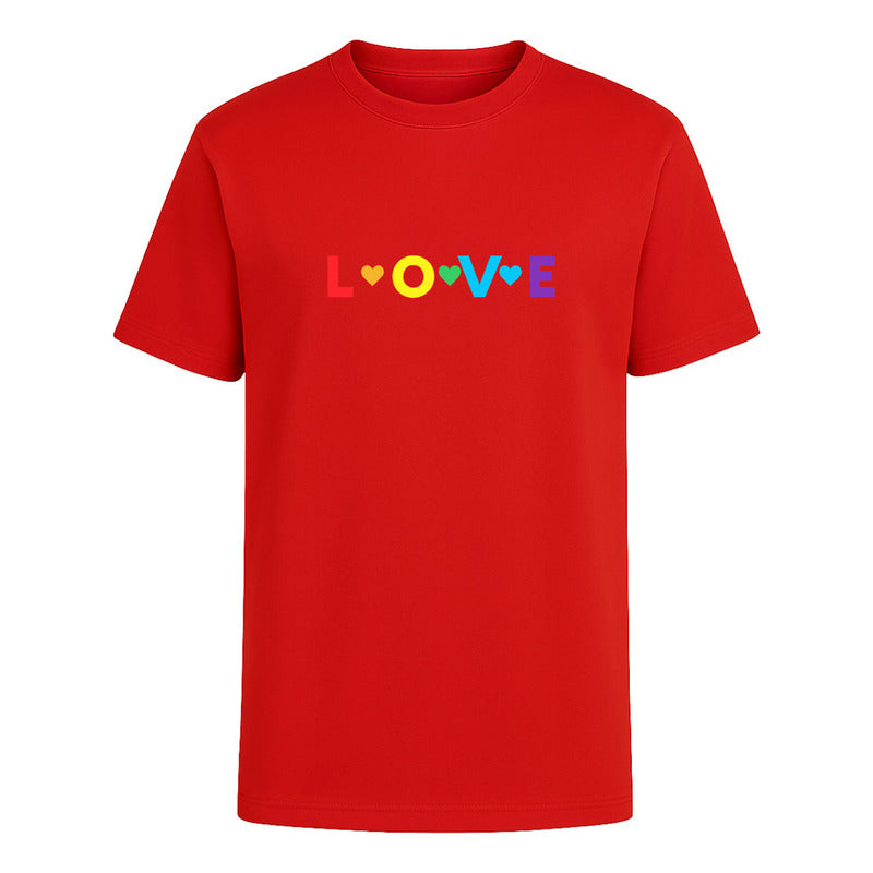 Playera Love Arcoíris Orgullo Lgbt Gay Pride Unisex
