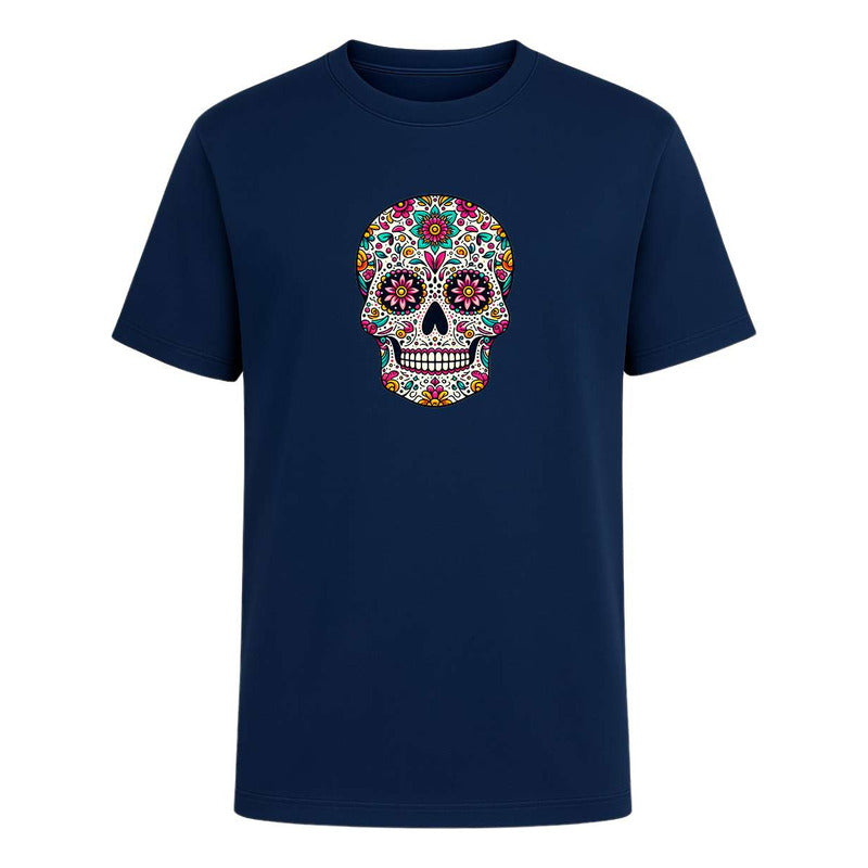 Playera Calavera Mexicana Día De Muertos Mandala Infantil