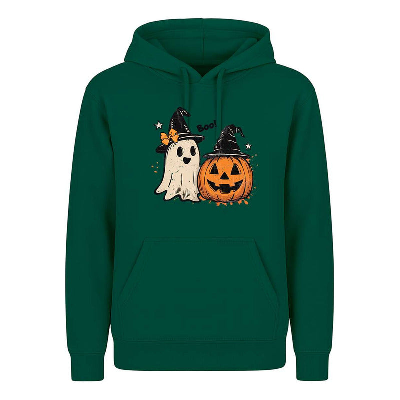 Sudadera Fantasma Y Calabaza Boo Halloween Divertida Fiesta