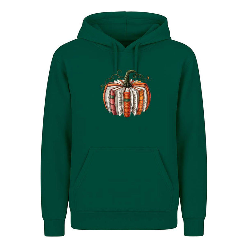 Sudadera Calabaza De Libros Halloween Otoño Regalo Unisex