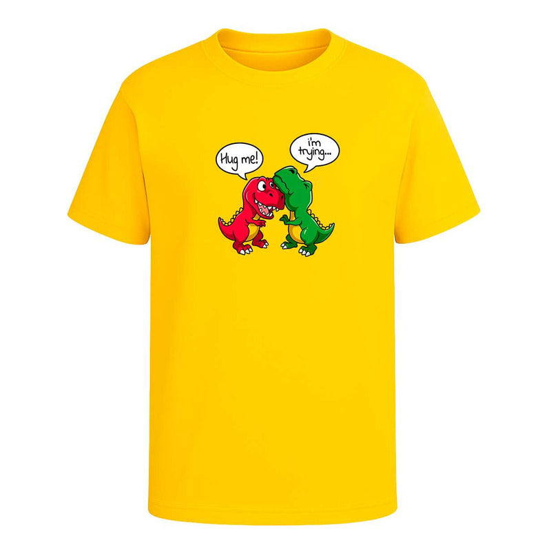 Playera "Dinosaurios Hug Me!" - Hombre