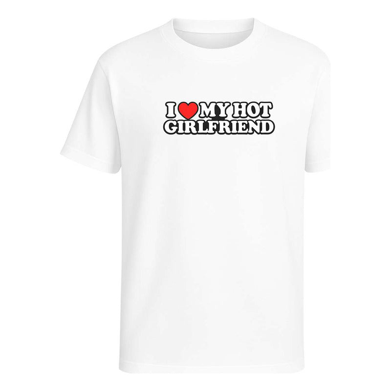 Playera "I Love My Hot Girlfriend" - Infantil