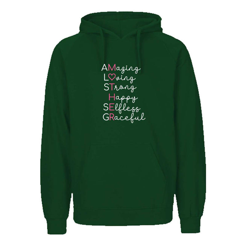 Sudadera Mother Acróstico Mamá Regalo Día De Las Madres