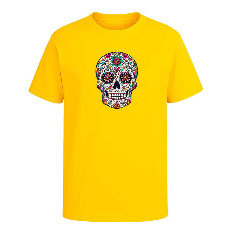 Playera Calavera Mexicana Día De Muertos Mandala Unisex