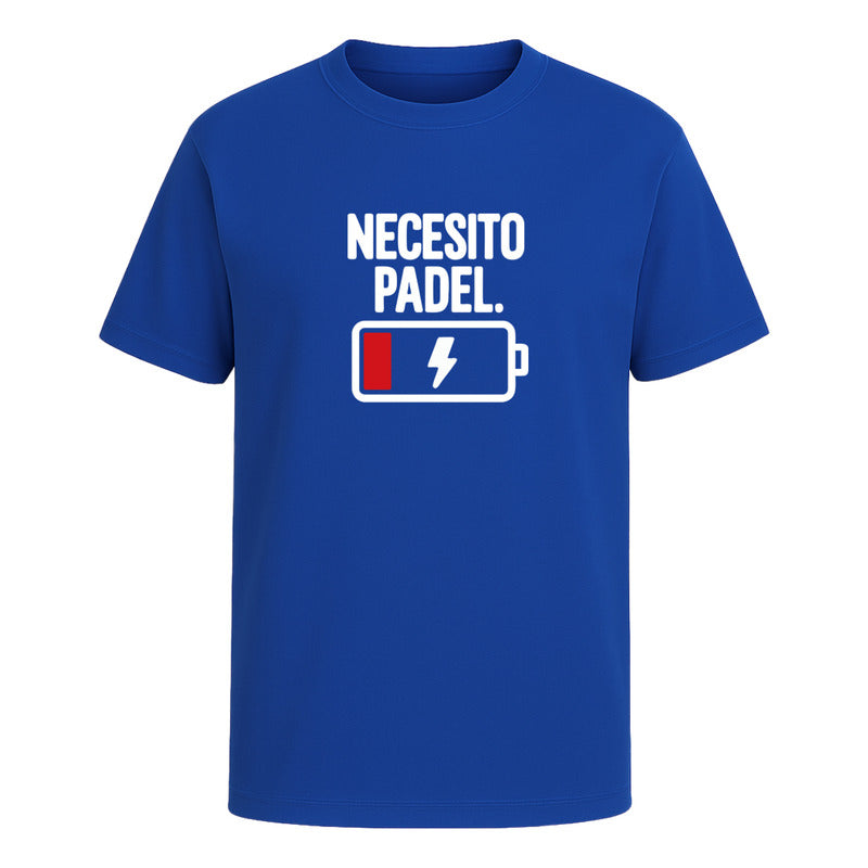 Playera "Necesito Pádel" - Infantil