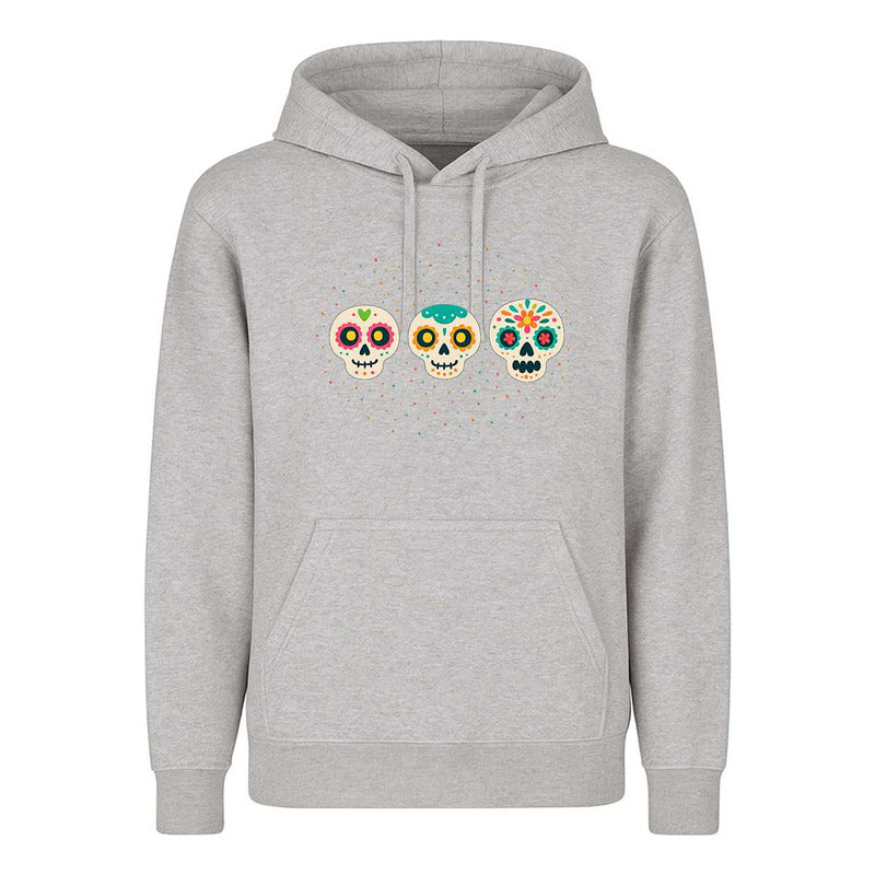 Sudadera Calaveras Coloridas Día De Muertos Arte Mexicano