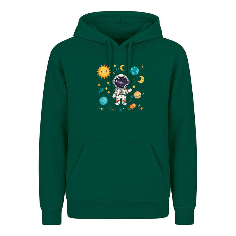 Sudadera Astronauta Kawaii Sistema Solar Divertida Unisex