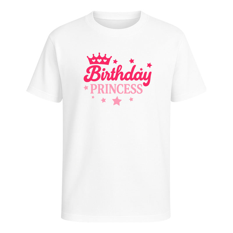 Playera "Princesa De Cumpleaños" - Infantil
