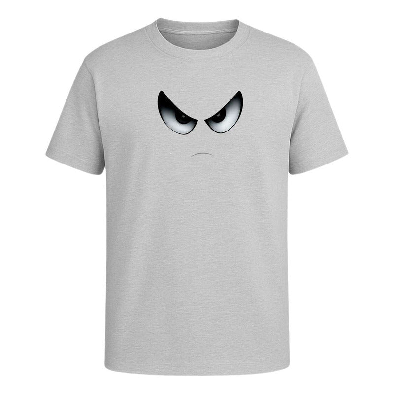 Playera "Cara Enojada" Ojos Enfadados - Infantil