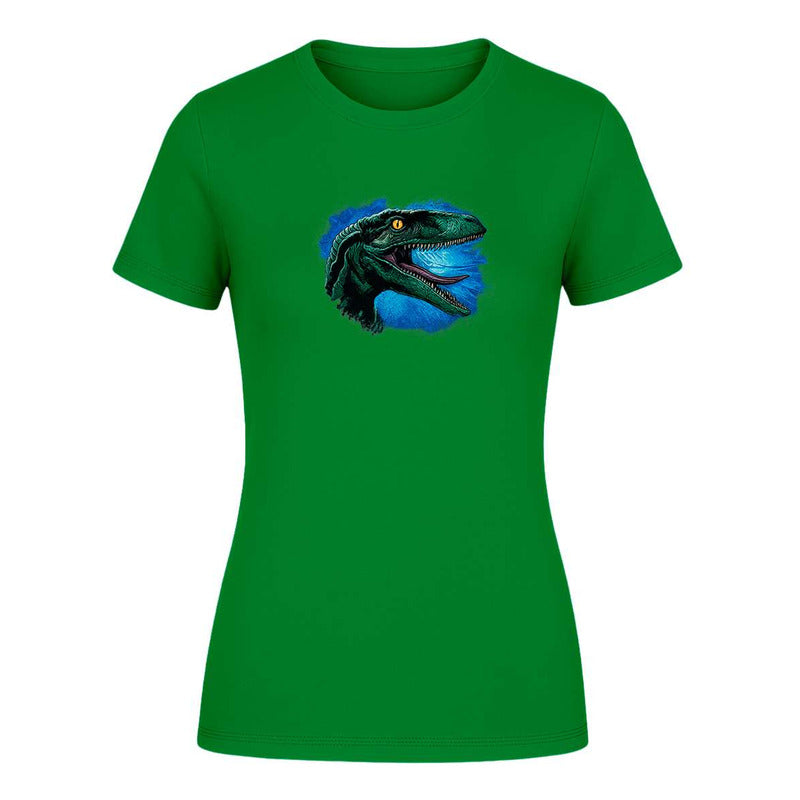 Playera "Velociraptor Realista" Geek - Dama
