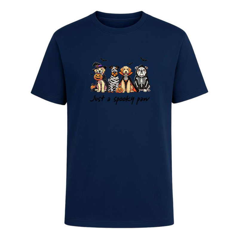Playera Perros Halloween Unisex Squad Espeluznante Disfraz