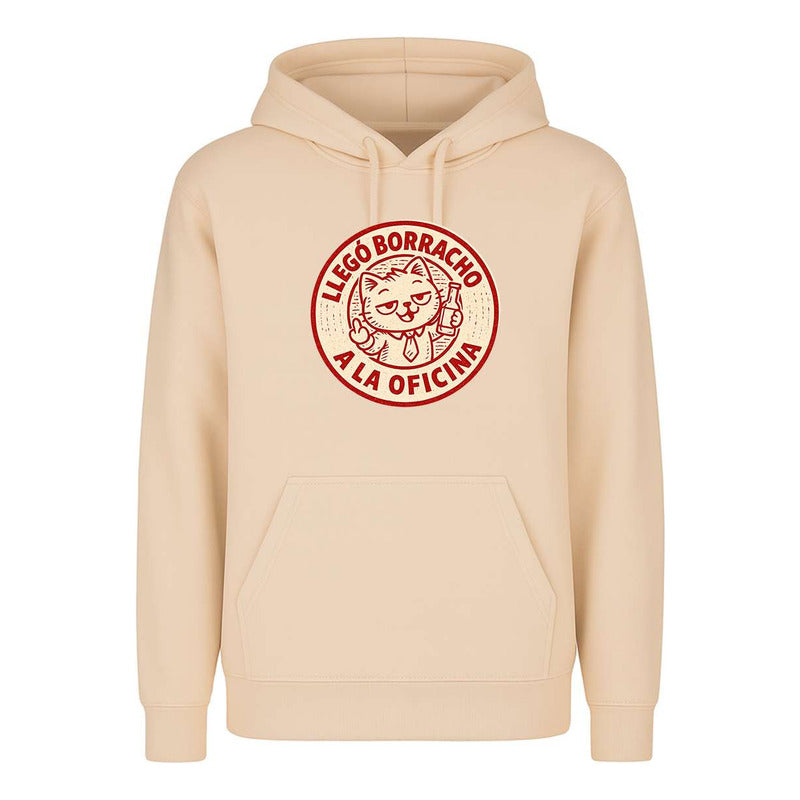 Sudadera Llegó Borracho A La Oficina Frase Broma Meme Unisex