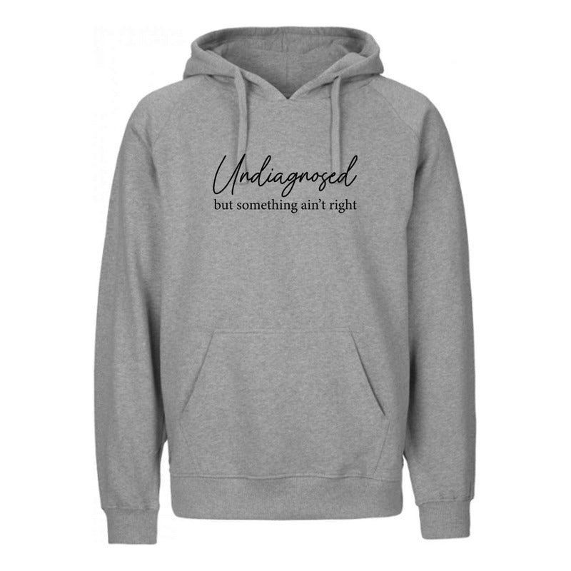 Sudadera Undiagnosed Con Frase Sarcástica Divertida Estilo