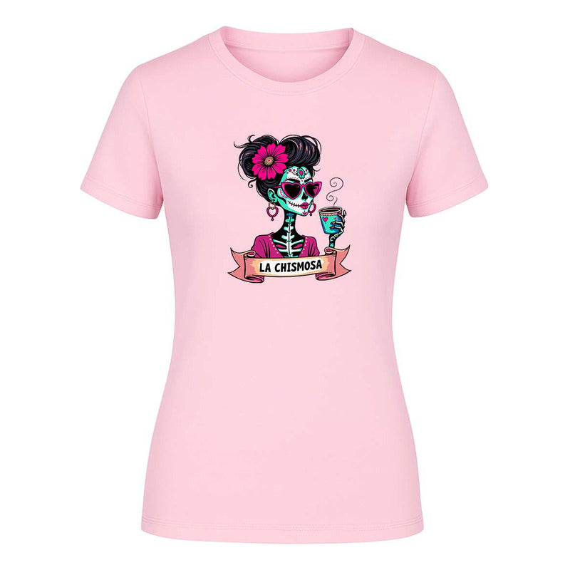 Playera "La Chismosa" Catrina Mexicana - Dama