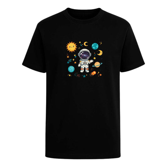 Playera Astronauta Kawaii Sistema Solar Divertida Infantil