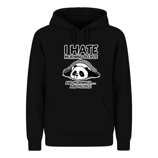 Sudadera I Hate Morning People Panda Meme Broma Infantil