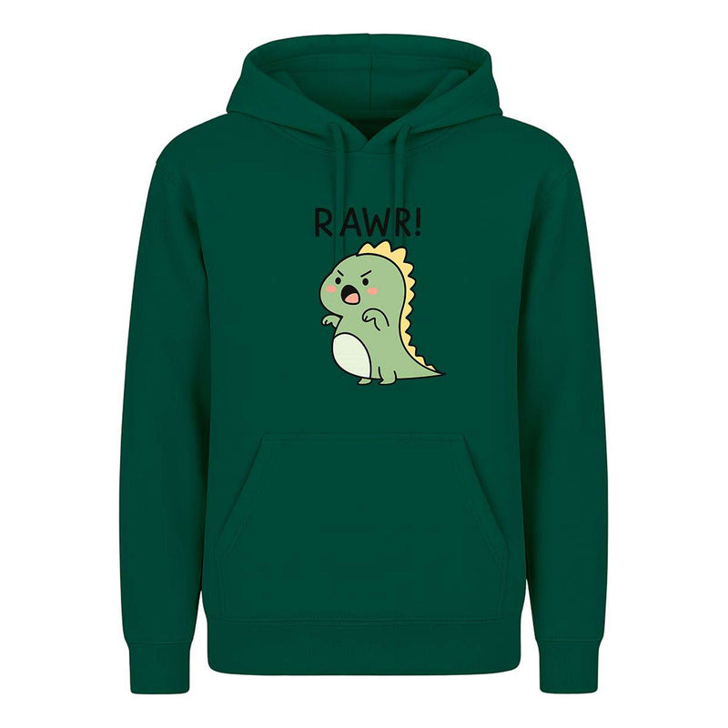 Sudadera Rawr Dinosaurio Kawaii  Divertida Regalo Unisex