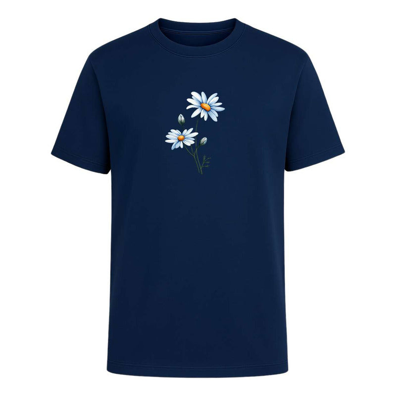 Playera Margaritas Acuarela Floral Primavera Regalo Unisex