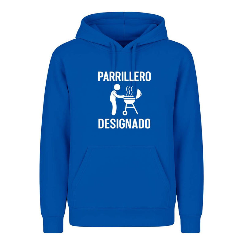 Sudadera Parrillero Designado Rey De La Parrilla Bbq Unisex
