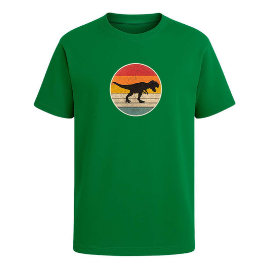 Playera "Dinosaurio Retro" Silueta Vintage - Infantil