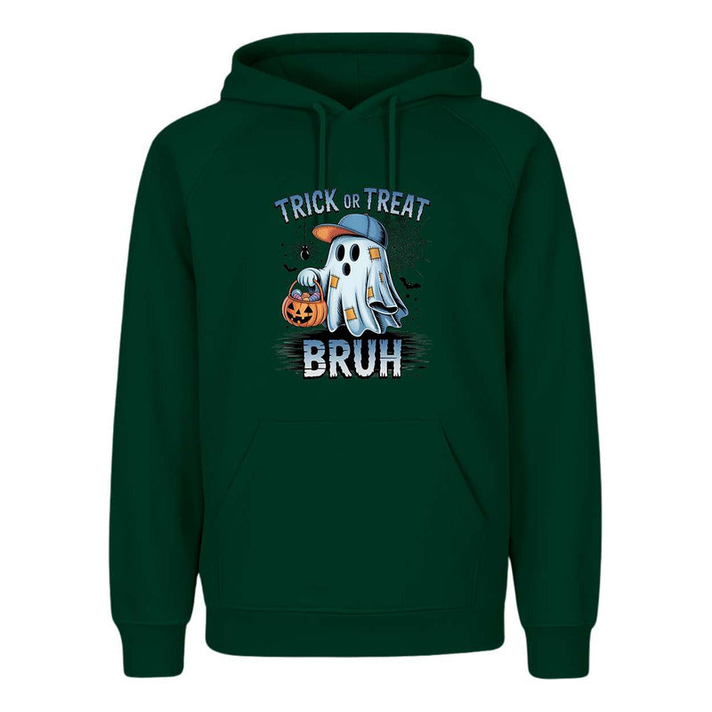 Sudadera Halloween Trick Or Treat Bruh Infantil Fantasma