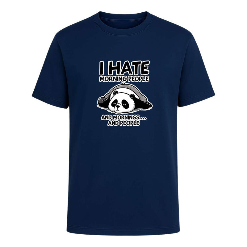 Playera "I Hate Morning People" Panda - Infantil