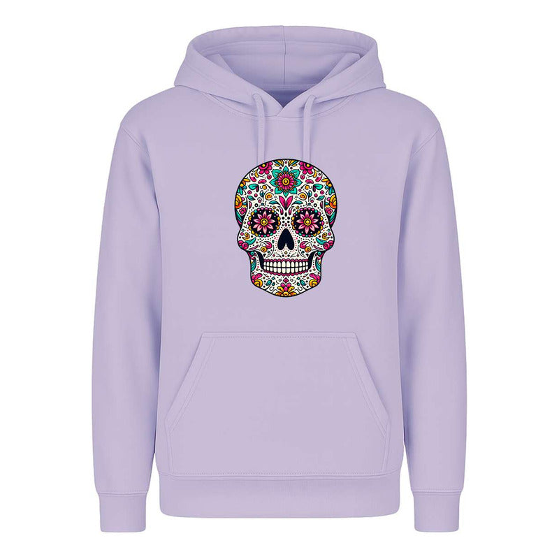 Sudadera Calavera Floral Día De Muertos Cultura Mexicana
