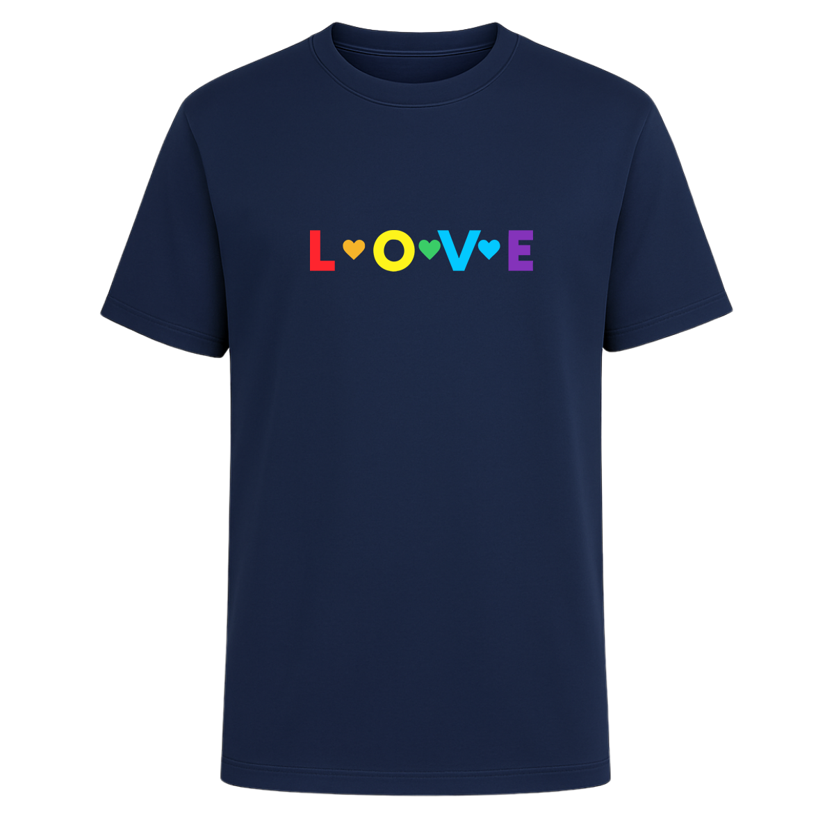 Playera Love Arcoíris Orgullo Lgbt Gay Pride Unisex