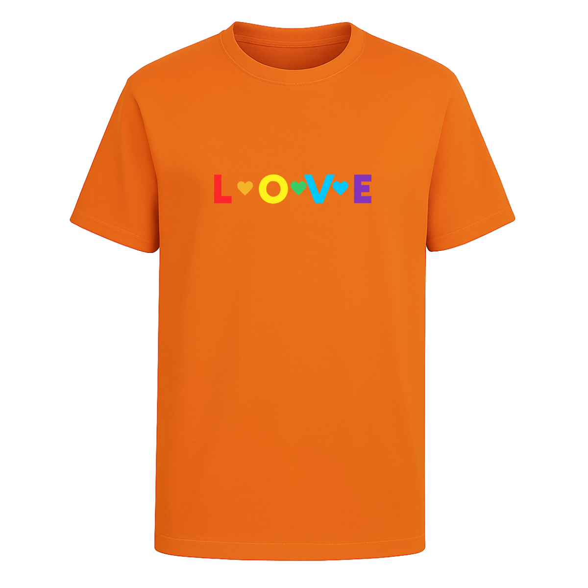 Playera Love Arcoíris Orgullo Lgbt Gay Pride Unisex