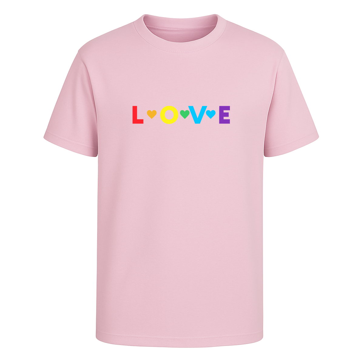 Playera Love Arcoíris Orgullo Lgbt Gay Pride Unisex
