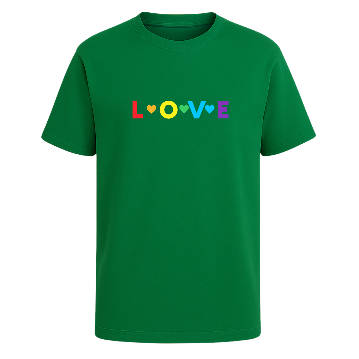 Playera Love Arcoíris Orgullo Lgbt Gay Pride Unisex